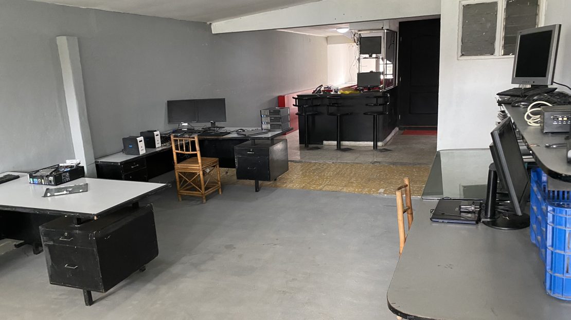 Office interior of the commercial property in La Uruca, Costa Rica